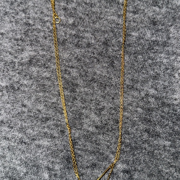 BRAND NEW (with tags) Gold Madewell Necklace Set - Picture 3 of 5